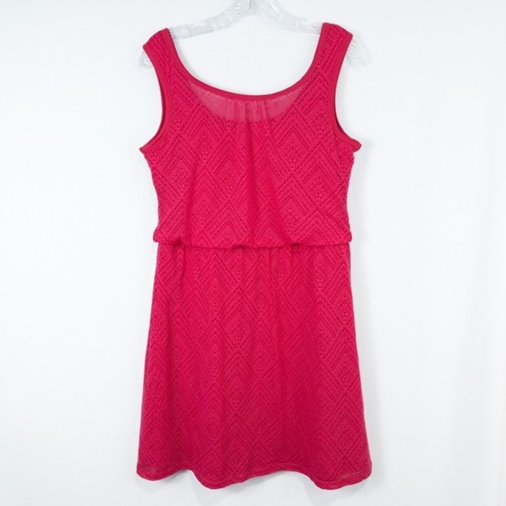 Prana Mika‎ Sleeveless Tank Dress Womens Small Pink Beach Boho Resort Festival